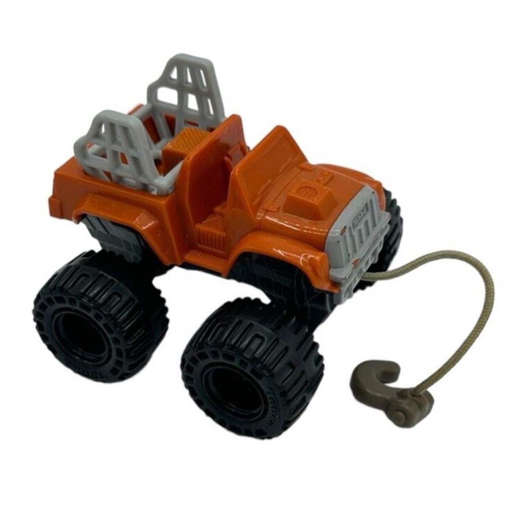 Hasbro 2011 McDonalds Happy Meal Tonka Jeep Monster‎ Truck   Burnt Orange w/ tow